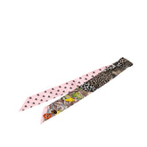 エルメス ツイリー JUNGLE LOVE ジャングル ラブ スカーフ ピンク ブラウン マルチカラー シルク レディース HERMES 【中古】